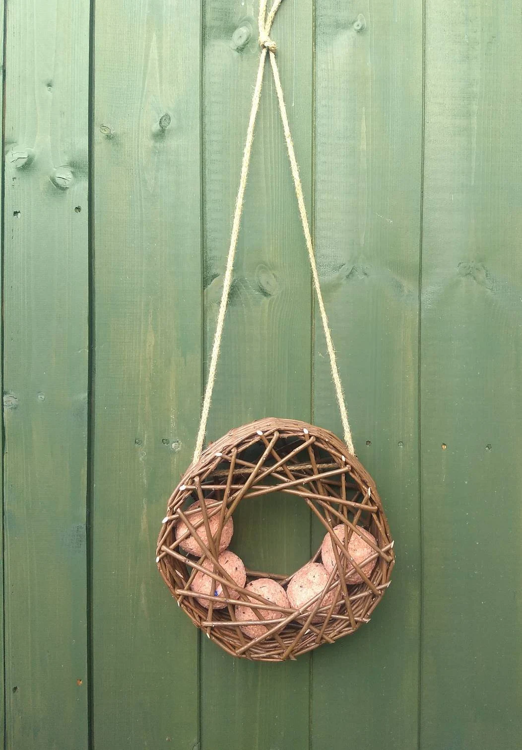 Willow bird feeder for window or tree - Image 3
